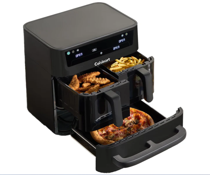 Cuisinart   Tri   Zone   13.6L   Air   Fryer   &   Oven   |   PFAS-Free   |   XXXL   capacity   |   3   Independent   Cooking   Zones