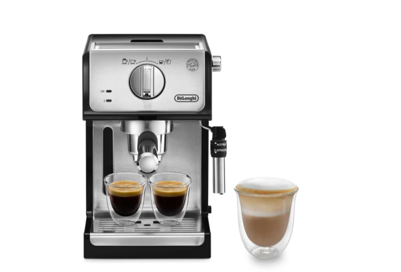 De'Longhi   ECP35.31Traditional   Barista   Pump   Espresso   Machine,   Coffee   and   Cappuccino   Maker,   Black