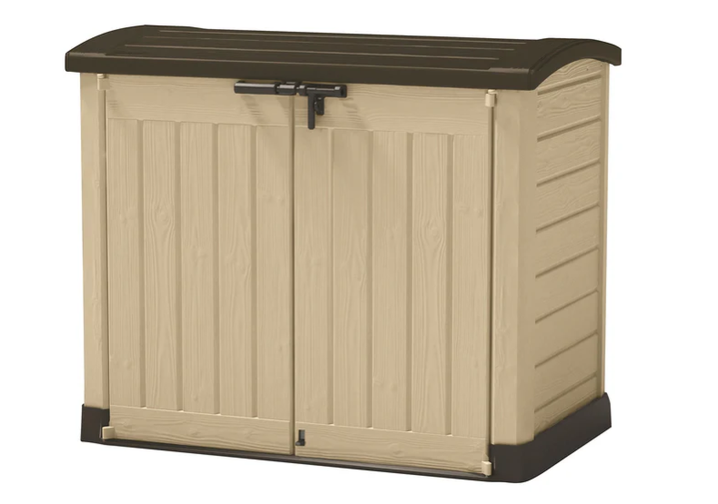 Keter   Store   It   Arc   Outdoor   Garden   Shed,   1200   Litres,   Taupe/Beige